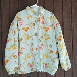 Vintage 90s Avon Style Windbrecker Jacket
